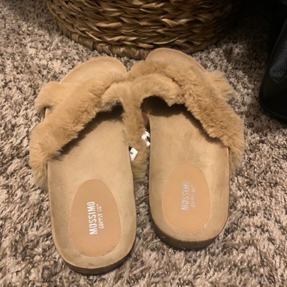 Mossimo Supply Co. Furry Sandals - Picture 3 of 4